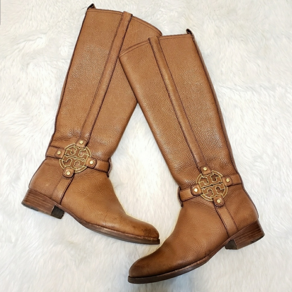 Tory Burch Leather Boots